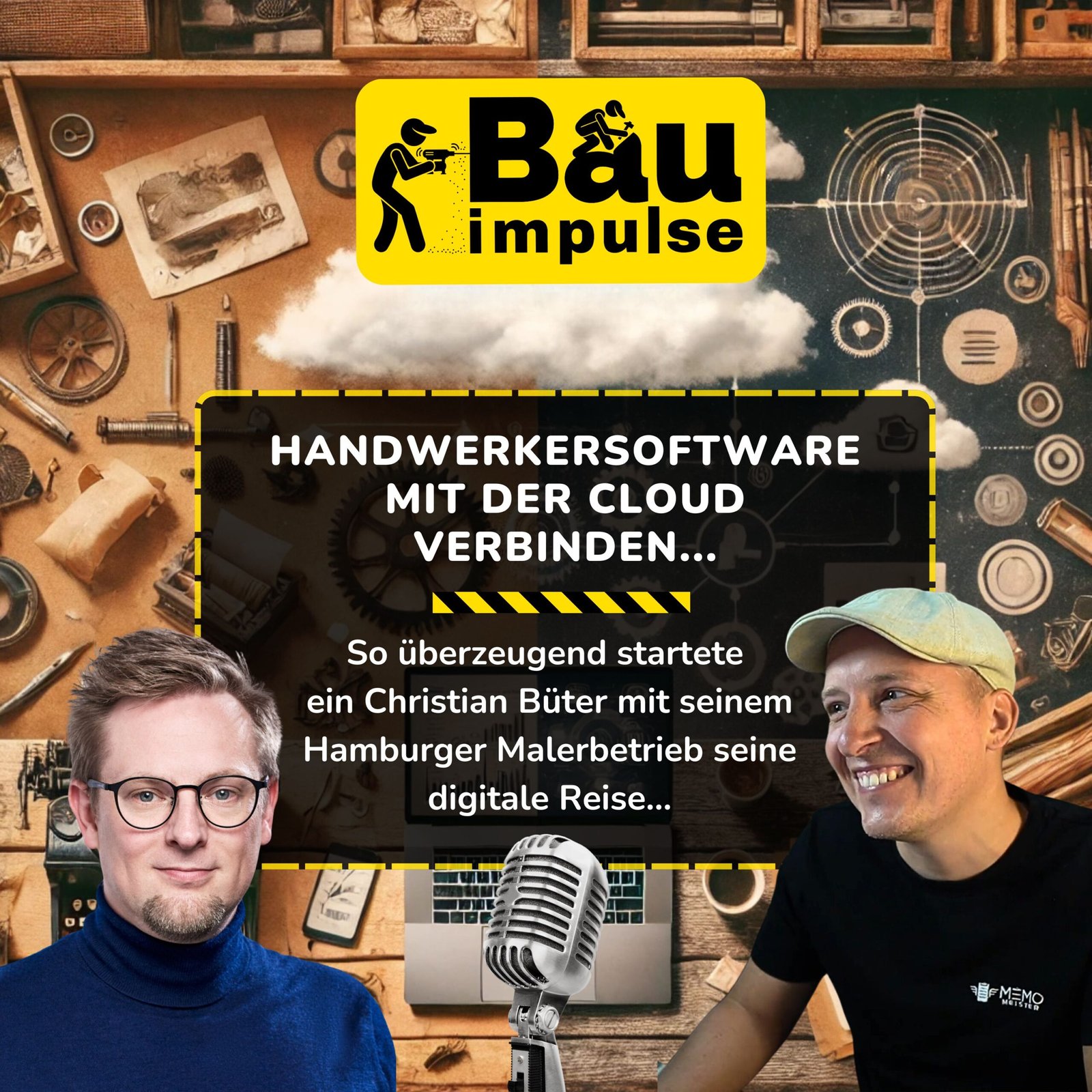 Podcast Cover Digitalisierung Handwerk Episode 91 Cloud Software
