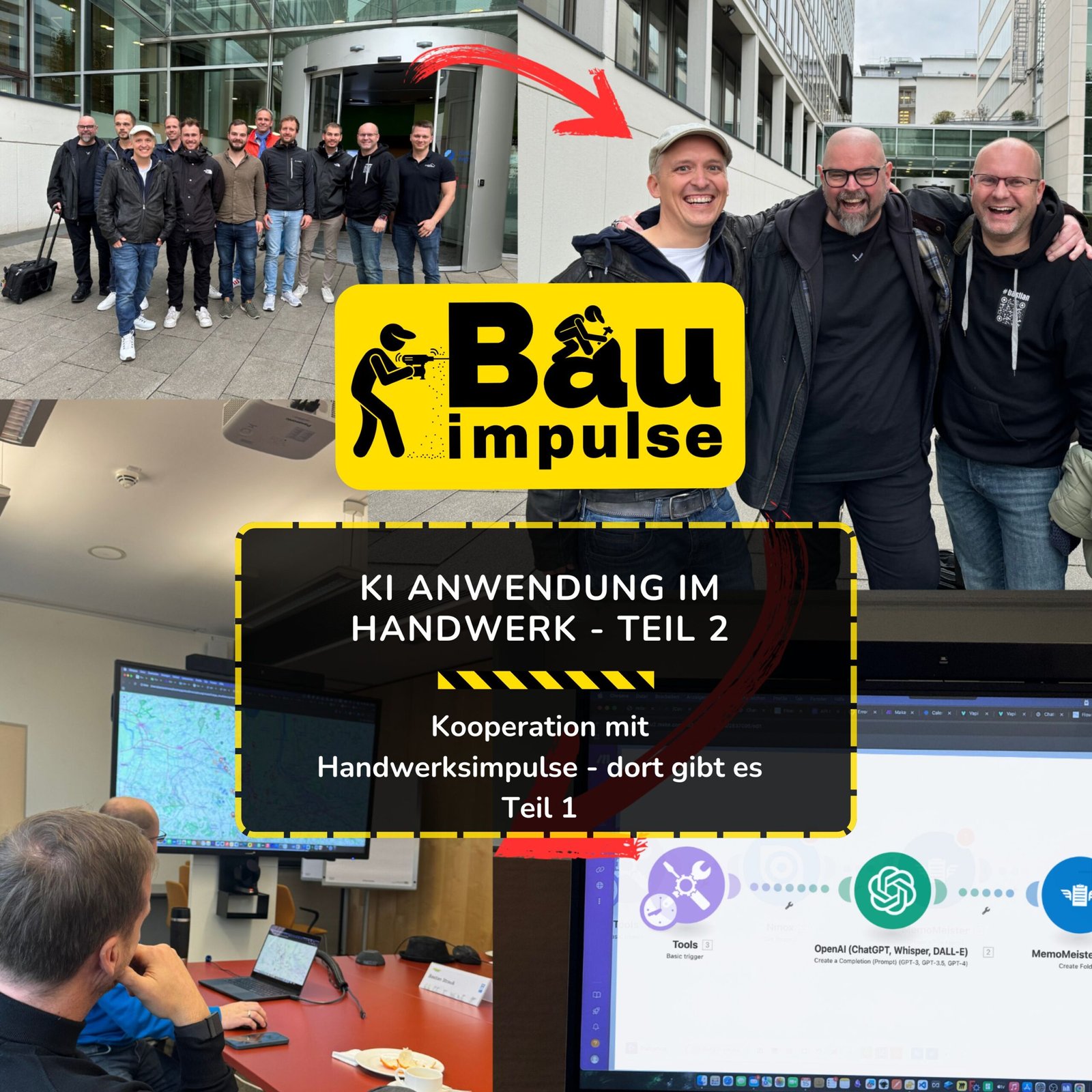 Podcast Cover KI im Handwerk Episode 99 Bauimpulse